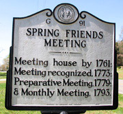 Spring Historical Marker